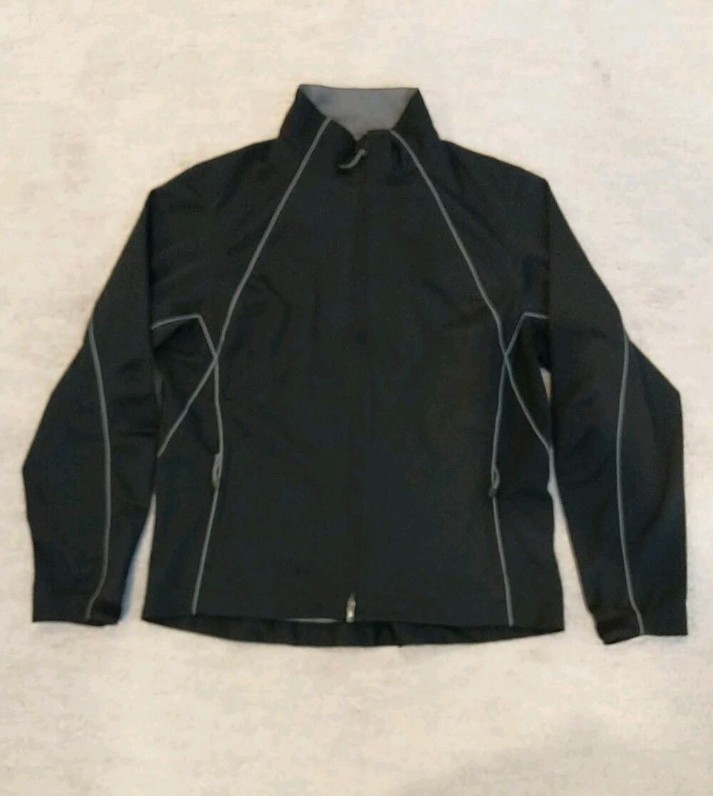 Nike Golf Clima-FIT Women's Full-Zip Windbreaker Jacket - Large Black